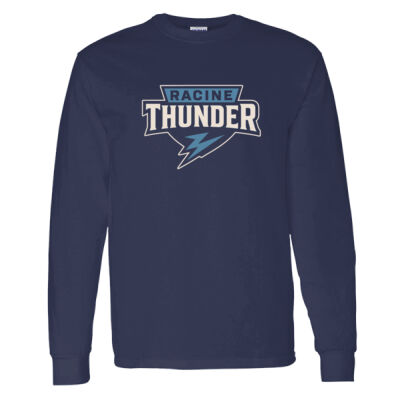 Racine Thunder - Heavy Cotton 100% Cotton Long Sleeve T Shirt Thumbnail