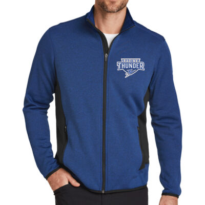 Racine Thunder - Full Zip Heather Stretch Fleece Jacket Thumbnail