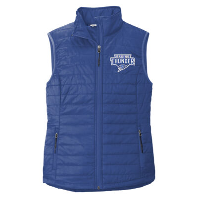 Racine Thunder - Ladies Packable Puffy Vest Thumbnail