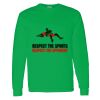 Heavy Cotton 100% Cotton Long Sleeve T Shirt Thumbnail