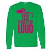 Heavy Cotton 100% Cotton Long Sleeve T Shirt Thumbnail