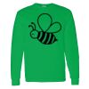 Heavy Cotton 100% Cotton Long Sleeve T Shirt Thumbnail