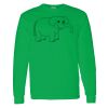 Heavy Cotton 100% Cotton Long Sleeve T Shirt Thumbnail