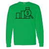 Heavy Cotton 100% Cotton Long Sleeve T Shirt Thumbnail