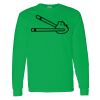Heavy Cotton 100% Cotton Long Sleeve T Shirt Thumbnail