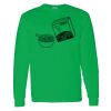 Heavy Cotton 100% Cotton Long Sleeve T Shirt Thumbnail