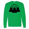 Heavy Cotton 100% Cotton Long Sleeve T Shirt Thumbnail