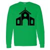 Heavy Cotton 100% Cotton Long Sleeve T Shirt Thumbnail