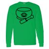 Heavy Cotton 100% Cotton Long Sleeve T Shirt Thumbnail