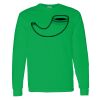 Heavy Cotton 100% Cotton Long Sleeve T Shirt Thumbnail