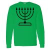 Heavy Cotton 100% Cotton Long Sleeve T Shirt Thumbnail