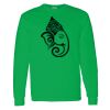 Heavy Cotton 100% Cotton Long Sleeve T Shirt Thumbnail