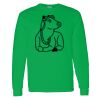 Heavy Cotton 100% Cotton Long Sleeve T Shirt Thumbnail