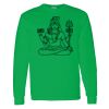 Heavy Cotton 100% Cotton Long Sleeve T Shirt Thumbnail