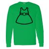 Heavy Cotton 100% Cotton Long Sleeve T Shirt Thumbnail