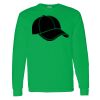 Heavy Cotton 100% Cotton Long Sleeve T Shirt Thumbnail