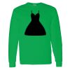 Heavy Cotton 100% Cotton Long Sleeve T Shirt Thumbnail