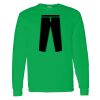 Heavy Cotton 100% Cotton Long Sleeve T Shirt Thumbnail