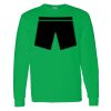 Heavy Cotton 100% Cotton Long Sleeve T Shirt Thumbnail