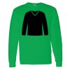 Heavy Cotton 100% Cotton Long Sleeve T Shirt Thumbnail