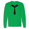 Heavy Cotton 100% Cotton Long Sleeve T Shirt Thumbnail