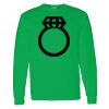 Heavy Cotton 100% Cotton Long Sleeve T Shirt Thumbnail