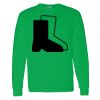 Heavy Cotton 100% Cotton Long Sleeve T Shirt Thumbnail