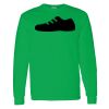 Heavy Cotton 100% Cotton Long Sleeve T Shirt Thumbnail