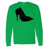 Heavy Cotton 100% Cotton Long Sleeve T Shirt Thumbnail