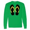 Heavy Cotton 100% Cotton Long Sleeve T Shirt Thumbnail