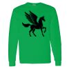 Heavy Cotton 100% Cotton Long Sleeve T Shirt Thumbnail