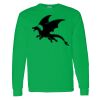 Heavy Cotton 100% Cotton Long Sleeve T Shirt Thumbnail
