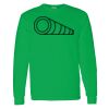 Heavy Cotton 100% Cotton Long Sleeve T Shirt Thumbnail