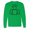 Heavy Cotton 100% Cotton Long Sleeve T Shirt Thumbnail
