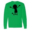 Heavy Cotton 100% Cotton Long Sleeve T Shirt Thumbnail