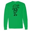 Heavy Cotton 100% Cotton Long Sleeve T Shirt Thumbnail