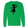 Heavy Cotton 100% Cotton Long Sleeve T Shirt Thumbnail
