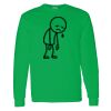 Heavy Cotton 100% Cotton Long Sleeve T Shirt Thumbnail