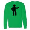 Heavy Cotton 100% Cotton Long Sleeve T Shirt Thumbnail