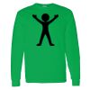 Heavy Cotton 100% Cotton Long Sleeve T Shirt Thumbnail
