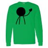 Heavy Cotton 100% Cotton Long Sleeve T Shirt Thumbnail