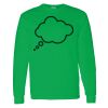 Heavy Cotton 100% Cotton Long Sleeve T Shirt Thumbnail