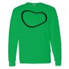 Heavy Cotton 100% Cotton Long Sleeve T Shirt Thumbnail