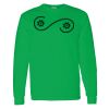 Heavy Cotton 100% Cotton Long Sleeve T Shirt Thumbnail