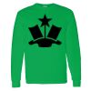 Heavy Cotton 100% Cotton Long Sleeve T Shirt Thumbnail