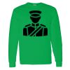 Heavy Cotton 100% Cotton Long Sleeve T Shirt Thumbnail