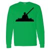 Heavy Cotton 100% Cotton Long Sleeve T Shirt Thumbnail