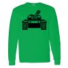 Heavy Cotton 100% Cotton Long Sleeve T Shirt Thumbnail