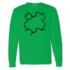 Heavy Cotton 100% Cotton Long Sleeve T Shirt Thumbnail