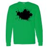 Heavy Cotton 100% Cotton Long Sleeve T Shirt Thumbnail